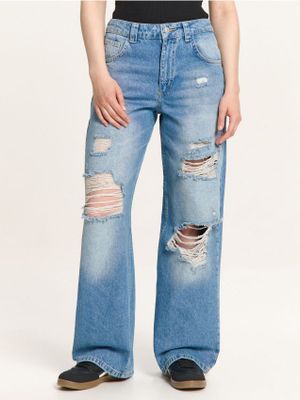 Jeansy damskie ze sklepu: Cropp w kategorii: Jeansy damskie - zdjęcie 4198BBB-532-6969_044KA-50J