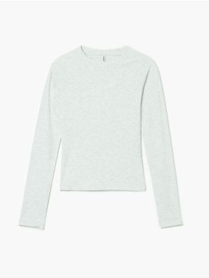 Bluzka damska bez wzorów ze sklepu: Cropp w kategorii: Bluzki damskie - zdjęcie 4198BBB-532-6969_171KB-09M