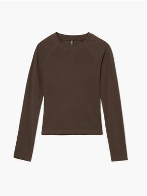 Bluzka damska jesienna ze sklepu: Cropp w kategorii: Bluzki damskie - zdjęcie 4198BBB-532-6969_171KB-88X