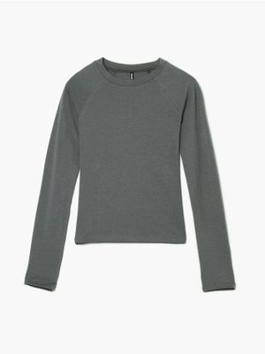 Bluzka damska sportowa ze sklepu: Cropp w kategorii: Bluzki damskie - zdjęcie 4198BBB-532-6969_171KB-90X