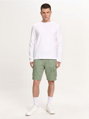 Spodenki męskie ze sklepu: Cropp w kategorii: Spodenki męskie - zdjęcie 4198BBB-532-6969_176HY-07X
