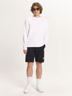 Spodenki męskie ze sklepu: Cropp w kategorii: Spodenki męskie - zdjęcie 4198BBB-532-6969_177HY-99X