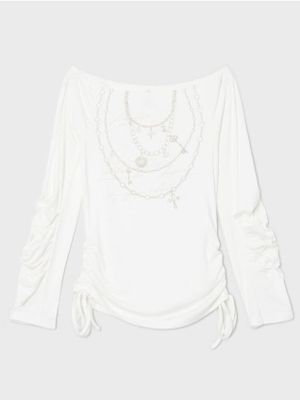 Bluzka damska ze sklepu: Cropp w kategorii: Bluzki damskie - zdjęcie 4198BBB-532-6969_180KB-00X