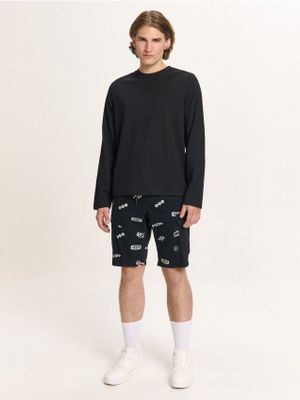 Spodenki męskie casualowe ze sklepu: Cropp w kategorii: Spodenki męskie - zdjęcie 4198BBB-532-6969_184HY-99X