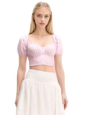 Bluzka damska ze sklepu: Cropp w kategorii: Bluzki damskie - zdjęcie 4198BBB-532-6969_216FL-03X