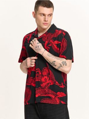 Koszula męska w stylu młodzieżowym ze sklepu: Cropp w kategorii: Koszule męskie - zdjęcie 4198BBB-532-6969_256DE-33X
