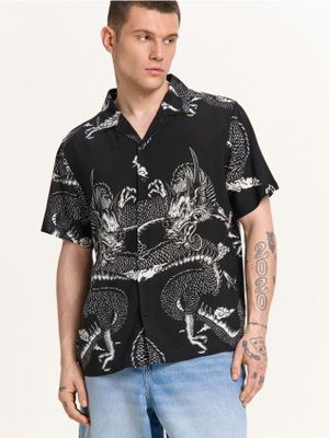 Koszula męska ze sklepu: Cropp w kategorii: Koszule męskie - zdjęcie 4198BBB-532-6969_256DE-99X