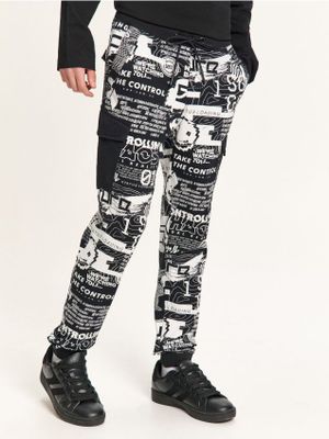 Spodnie męskie casual ze sklepu: Cropp w kategorii: Spodnie męskie - zdjęcie 4198BBB-532-6969_343HY-00X