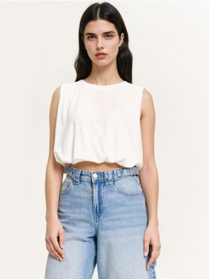 Bluzka damska zimowa ze sklepu: Cropp w kategorii: Bluzki damskie - zdjęcie 4198BBB-532-6969_362HX-00X