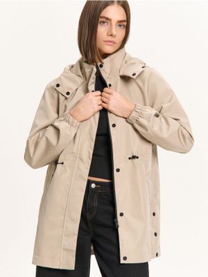 Parka damska jesienna ze sklepu: Cropp w kategorii: Parki damskie - zdjęcie 4198BBB-532-6969_415HX-81X