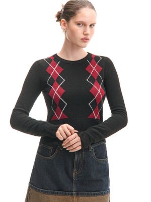 Sweter damski na zimę ze sklepu: Cropp w kategorii: Swetry damskie - zdjęcie 4198BBB-532-6969_446FL-99M