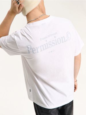 T-shirt męski młodzieżowy ze sklepu: Cropp w kategorii: T-shirty męskie - zdjęcie 4198BBB-532-6969_449HY-00X
