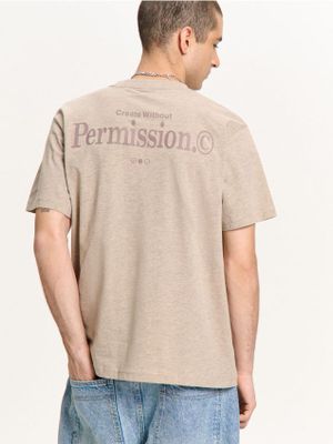 T-shirt męski młodzieżowy ze sklepu: Cropp w kategorii: T-shirty męskie - zdjęcie 4198BBB-532-6969_449HY-08M