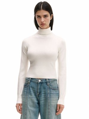 Sweter damski na zimę ze sklepu: Cropp w kategorii: Swetry damskie - zdjęcie 4198BBB-532-6969_451FL-00X