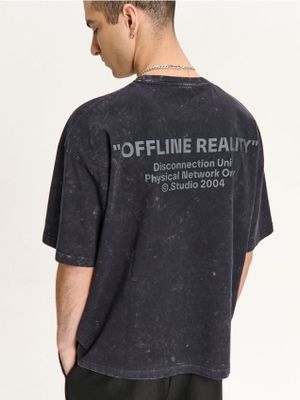 T-shirt męski casual na wiosnę ze sklepu: Cropp w kategorii: T-shirty męskie - zdjęcie 4198BBB-532-6969_452HY-99X