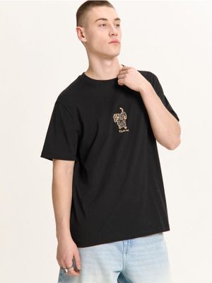 T-shirt męski casualowy ze sklepu: Cropp w kategorii: T-shirty męskie - zdjęcie 4198BBB-532-6969_460HY-99X