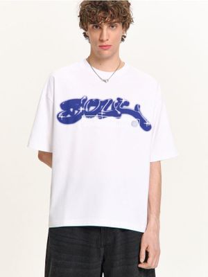 T-shirt męski na lato ze sklepu: Cropp w kategorii: T-shirty męskie - zdjęcie 4198BBB-532-6969_461HY-00X