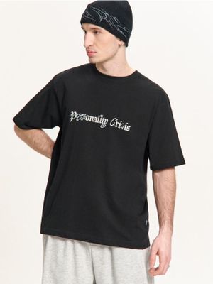 T-shirt męski młodzieżowy ze sklepu: Cropp w kategorii: T-shirty męskie - zdjęcie 4198BBB-532-6969_466HY-99X