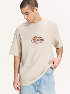 T-shirt męski w sportowym stylu ze sklepu: Cropp w kategorii: T-shirty męskie - zdjęcie 4198BBB-532-6969_473HY-02X