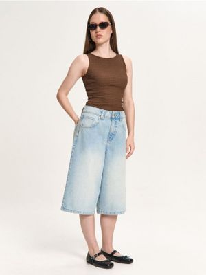 Szorty młodzieżowe ze sklepu: Cropp w kategorii: Szorty - zdjęcie 4198BBB-532-6969_475HX-50J