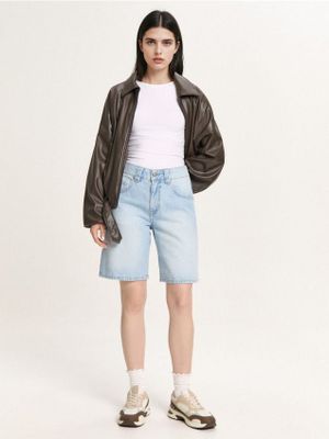 Szorty casualowe letnie ze sklepu: Cropp w kategorii: Szorty - zdjęcie 4198BBB-532-6969_477HX-05J
