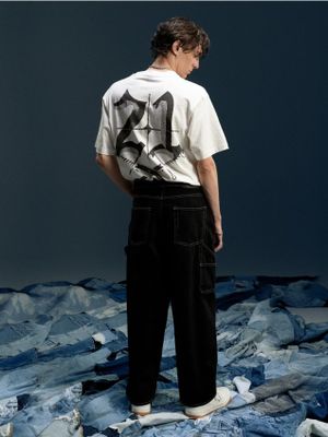 T-shirt męski wiosenny ze sklepu: Cropp w kategorii: T-shirty męskie - zdjęcie 4198BBB-532-6969_487HY-01X