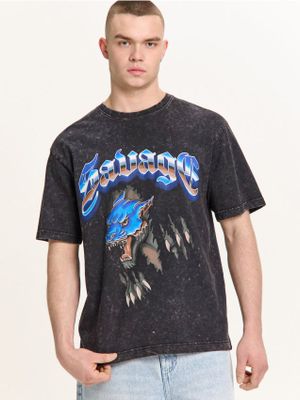 T-shirt męski ze sklepu: Cropp w kategorii: T-shirty męskie - zdjęcie 4198BBB-532-6969_490HY-99X