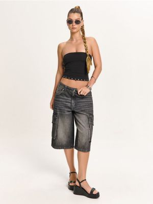 Szorty koronkowe ze sklepu: Cropp w kategorii: Szorty - zdjęcie 4198BBB-532-6969_493HX-99J