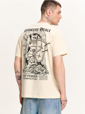 T-shirt męski na lato ze sklepu: Cropp w kategorii: T-shirty męskie - zdjęcie 4198BBB-532-6969_494HY-80X