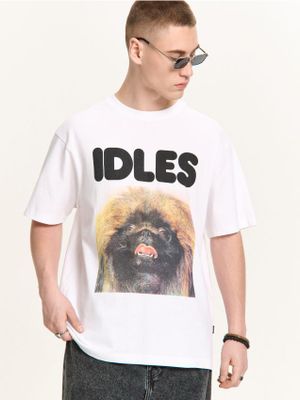 T-shirt męski casualowy ze sklepu: Cropp w kategorii: T-shirty męskie - zdjęcie 4198BBB-532-6969_515HY-00X