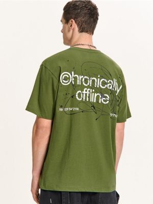 T-shirt męski ze sklepu: Cropp w kategorii: T-shirty męskie - zdjęcie 4198BBB-532-6969_521HY-87X
