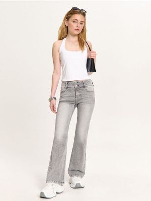 Jeansy damskie wiosenne ze sklepu: Cropp w kategorii: Jeansy damskie - zdjęcie 4198BBB-532-6969_525HX-09J