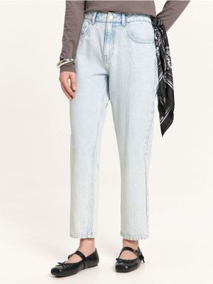 Jeansy damskie casual ze sklepu: Cropp w kategorii: Jeansy damskie - zdjęcie 4198BBB-532-6969_528HX-05M