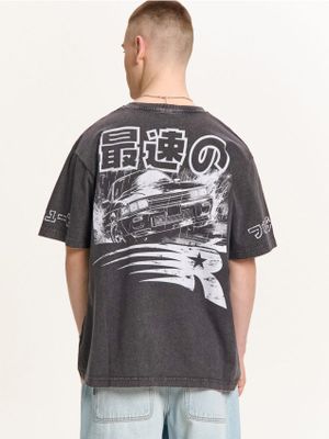 T-shirt męski w nadruki sportowy ze sklepu: Cropp w kategorii: T-shirty męskie - zdjęcie 4198BBB-532-6969_541HY-99X