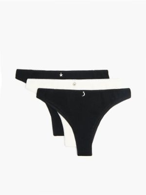 Majtki damskie casualowe na wiosnę ze sklepu: Cropp w kategorii: Majtki damskie - zdjęcie 4198BBB-532-6969_544IF-01X