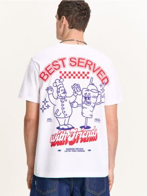 T-shirt męski letni ze sklepu: Cropp w kategorii: T-shirty męskie - zdjęcie 4198BBB-532-6969_551HY-00X