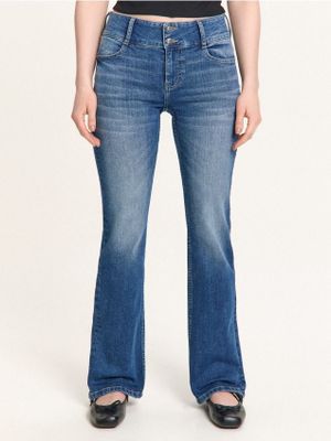 Jeansy damskie casual ze sklepu: Cropp w kategorii: Jeansy damskie - zdjęcie 4198BBB-532-6969_554HX-55J