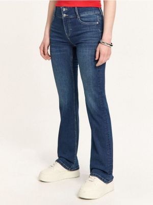 Jeansy damskie na lato ze sklepu: Cropp w kategorii: Jeansy damskie - zdjęcie 4198BBB-532-6969_554HX-59J