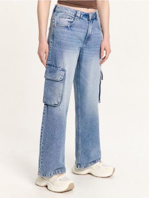 Jeansy damskie ze sklepu: Cropp w kategorii: Jeansy damskie - zdjęcie 4198BBB-532-6969_557HX-50J