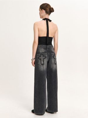 Jeansy damskie ze sklepu: Cropp w kategorii: Jeansy damskie - zdjęcie 4198BBB-532-6969_559HX-99J