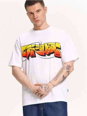 T-shirt męski na lato ze sklepu: Cropp w kategorii: T-shirty męskie - zdjęcie 4198BBB-532-6969_570HY-00X