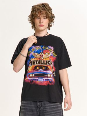 T-shirt męski młodzieżowy ze sklepu: Cropp w kategorii: T-shirty męskie - zdjęcie 4198BBB-532-6969_572HY-99X