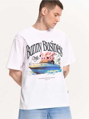T-shirt męski na lato ze sklepu: Cropp w kategorii: T-shirty męskie - zdjęcie 4198BBB-532-6969_575HY-00X