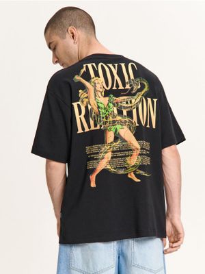 T-shirt męski w nadruki ze sklepu: Cropp w kategorii: T-shirty męskie - zdjęcie 4198BBB-532-6969_580HY-99X