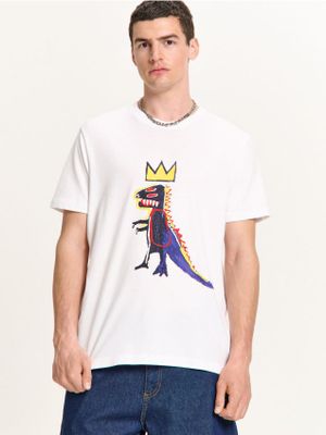T-shirt męski na wiosnę ze sklepu: Cropp w kategorii: T-shirty męskie - zdjęcie 4198BBB-532-6969_590HY-00X