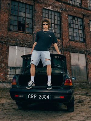 Spodenki męskie casual ze sklepu: Cropp w kategorii: Spodenki męskie - zdjęcie 4198BBB-532-6969_633HX-50J