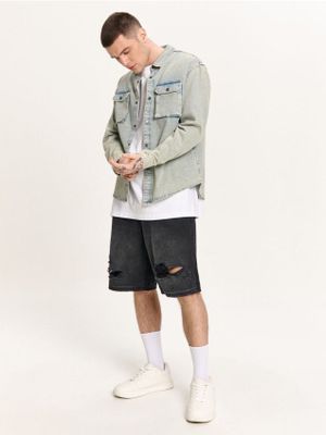 Spodenki męskie ze sklepu: Cropp w kategorii: Spodenki męskie - zdjęcie 4198BBB-532-6969_633HX-99J