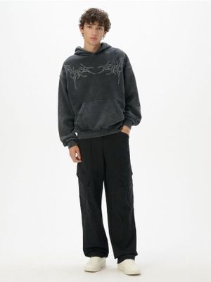 Spodnie męskie eleganckie ze sklepu: Cropp w kategorii: Spodnie męskie - zdjęcie 4198BBB-532-6969_654KD-99X