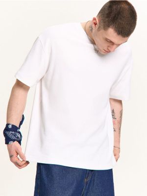 T-shirt męski letni ze sklepu: Cropp w kategorii: T-shirty męskie - zdjęcie 4198BBB-532-6969_655DE-00X