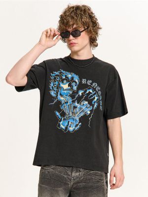 T-shirt męski ze sklepu: Cropp w kategorii: T-shirty męskie - zdjęcie 4198BBB-532-6969_667HY-99X